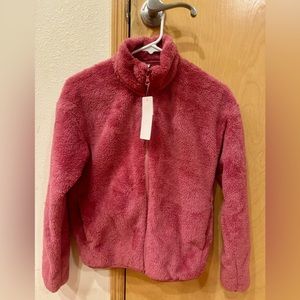 Uniqlo Women’s Fluffy Yarn Fleece Full-Zip Jacket Size XS